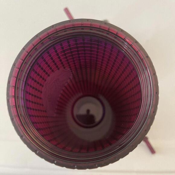 Starbucks Tumbler Bling Berry Plum Grid Maroon Disco Holiday 24oz Cold Cup 2020 - Picture 3 of 4